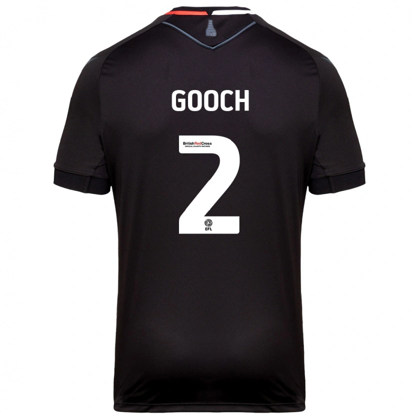 Danxen Damen Lynden Gooch #2 Schwarz Auswärtstrikot Trikot 2024/25 T-Shirt