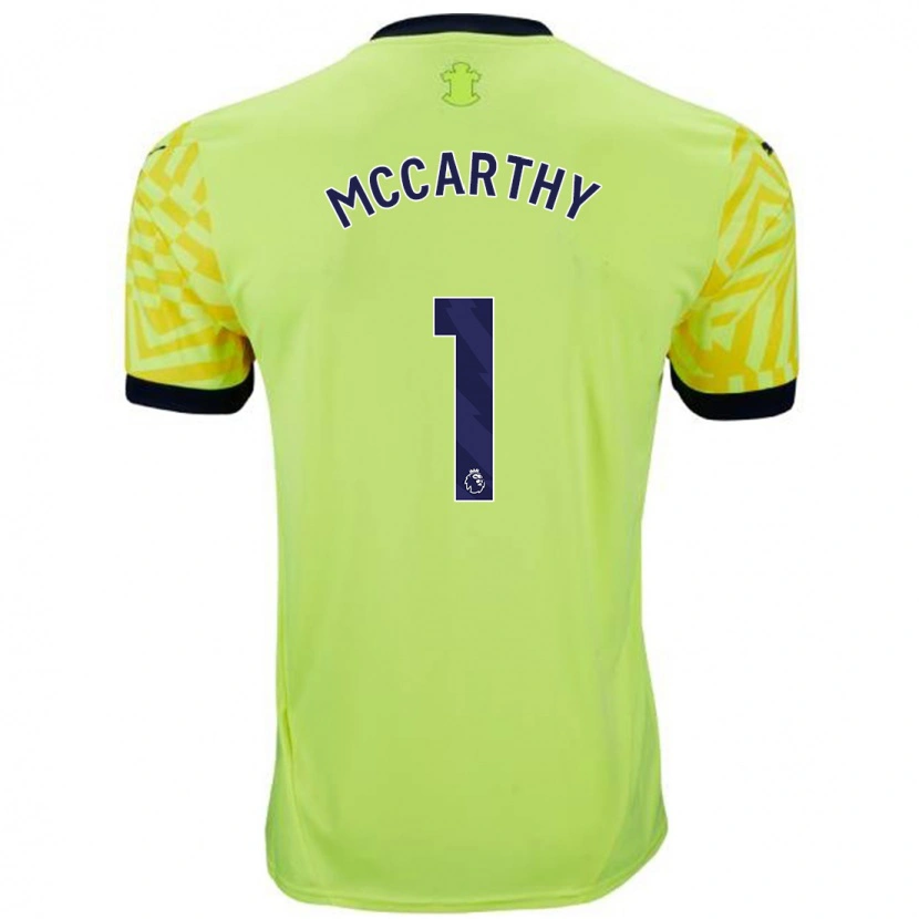 Danxen Damen Alex Mccarthy #1 Gelb Auswärtstrikot Trikot 2024/25 T-Shirt