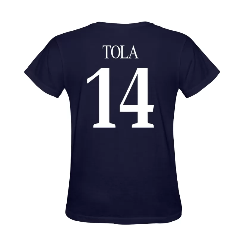 Herren Brenton Tola #14 Dunkelblau T-shirt Design Trikot Hemd