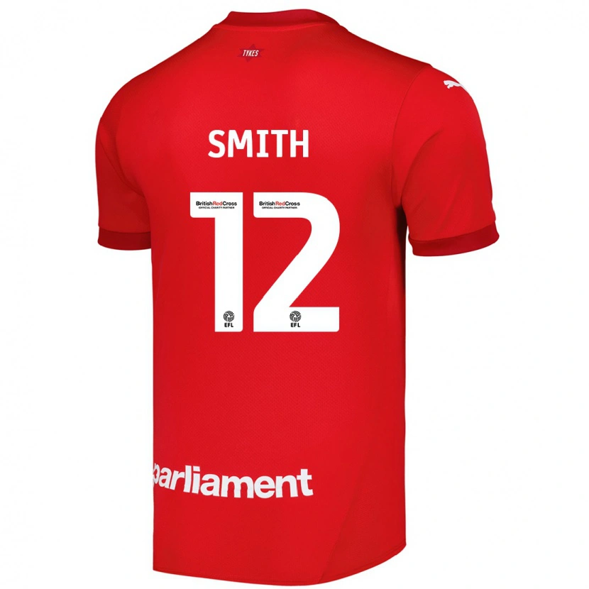 Danxen Kinder Jackson Smith #12 Rot Heimtrikot Trikot 2024/25 T-Shirt