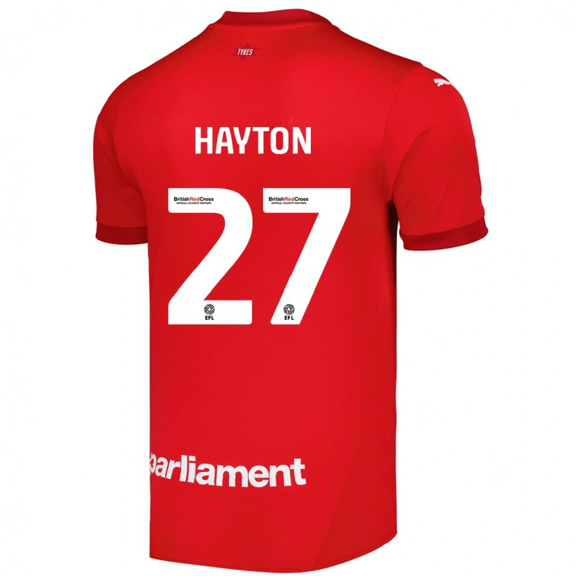 Danxen Kinder Adam Hayton #27 Rot Heimtrikot Trikot 2024/25 T-Shirt