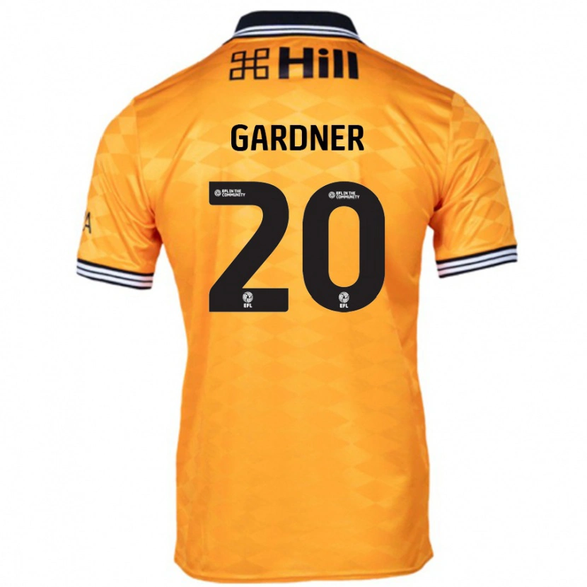 Danxen Kinder Gary Gardner #20 Orange Heimtrikot Trikot 2024/25 T-Shirt