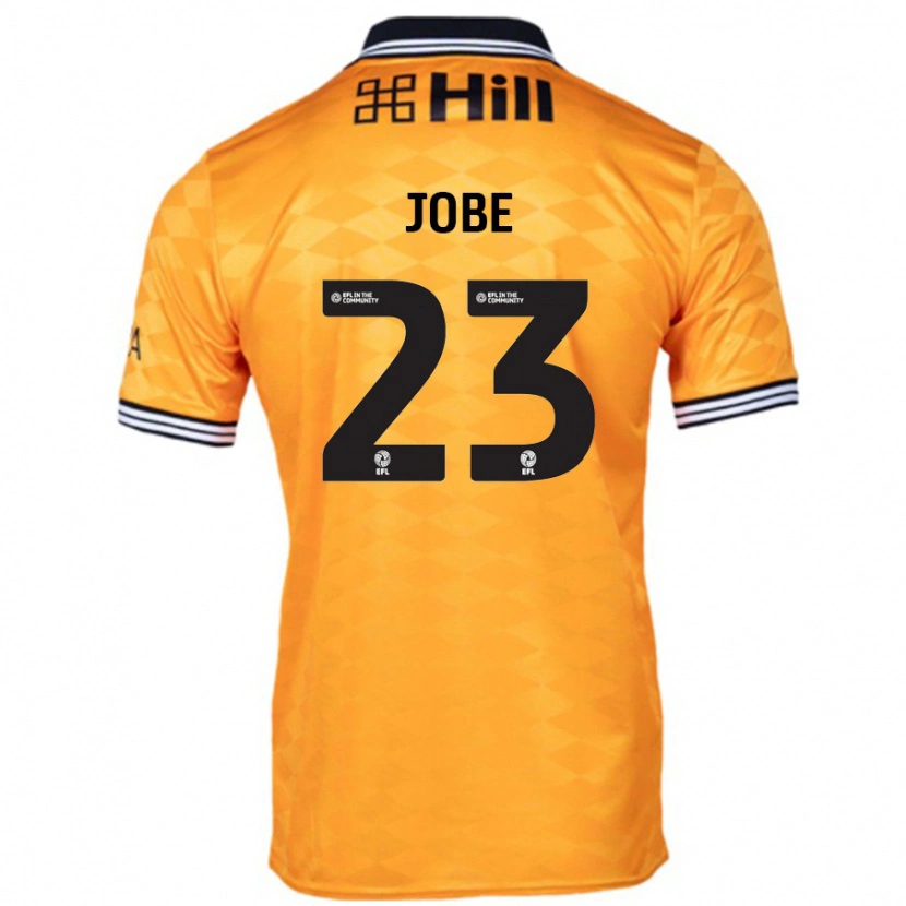 Danxen Kinder Mamadou Jobe #23 Orange Heimtrikot Trikot 2024/25 T-Shirt