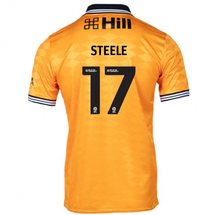 Danxen Kinder Fran Steele #17 Orange Heimtrikot Trikot 2024/25 T-Shirt