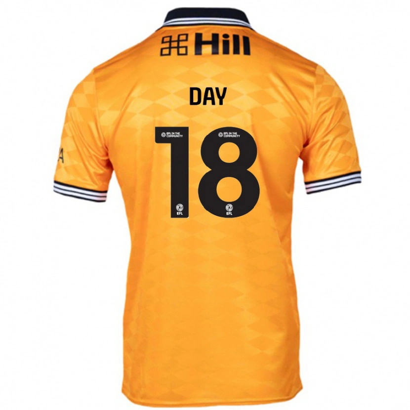 Danxen Kinder Niamh Day #18 Orange Heimtrikot Trikot 2024/25 T-Shirt