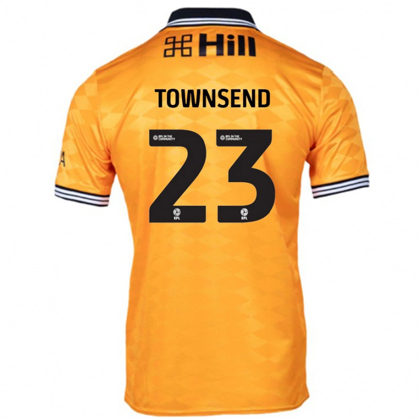 Danxen Kinder Eleanor Townsend #23 Orange Heimtrikot Trikot 2024/25 T-Shirt