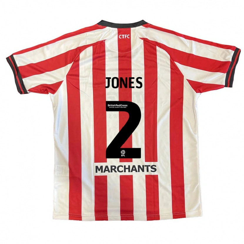 Danxen Kinder Courtney Jones #2 Rot Weiß Heimtrikot Trikot 2024/25 T-Shirt