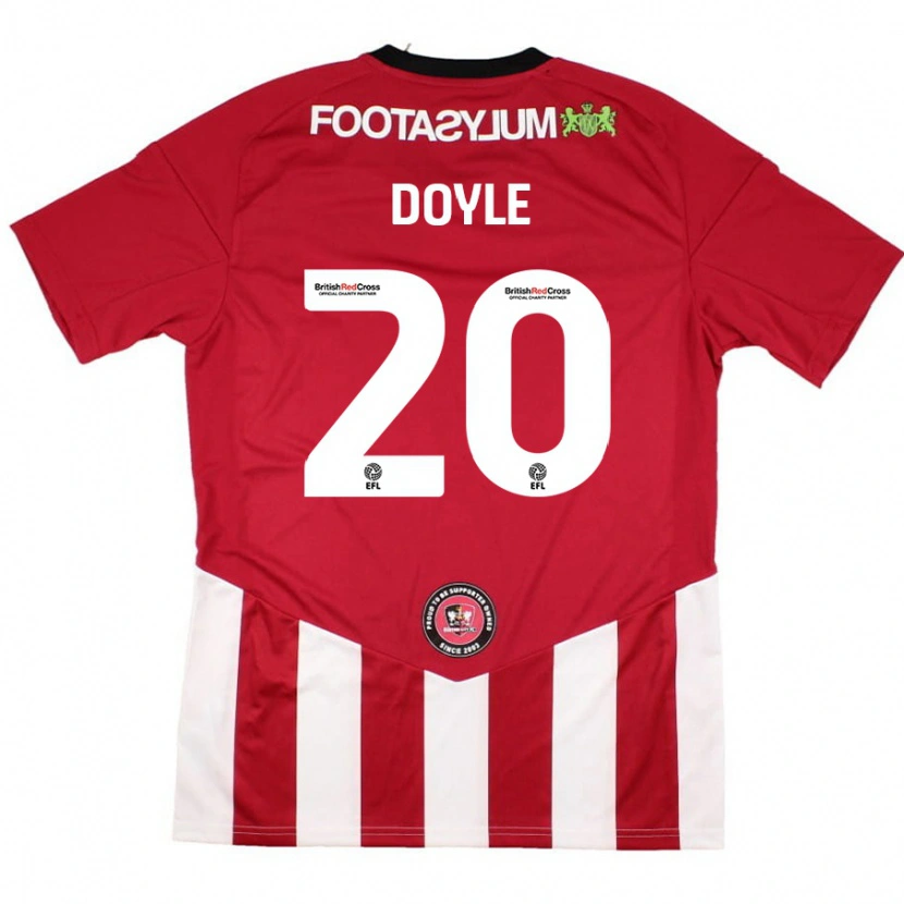 Danxen Kinder Kamari Doyle #20 Rot Weiß Heimtrikot Trikot 2024/25 T-Shirt