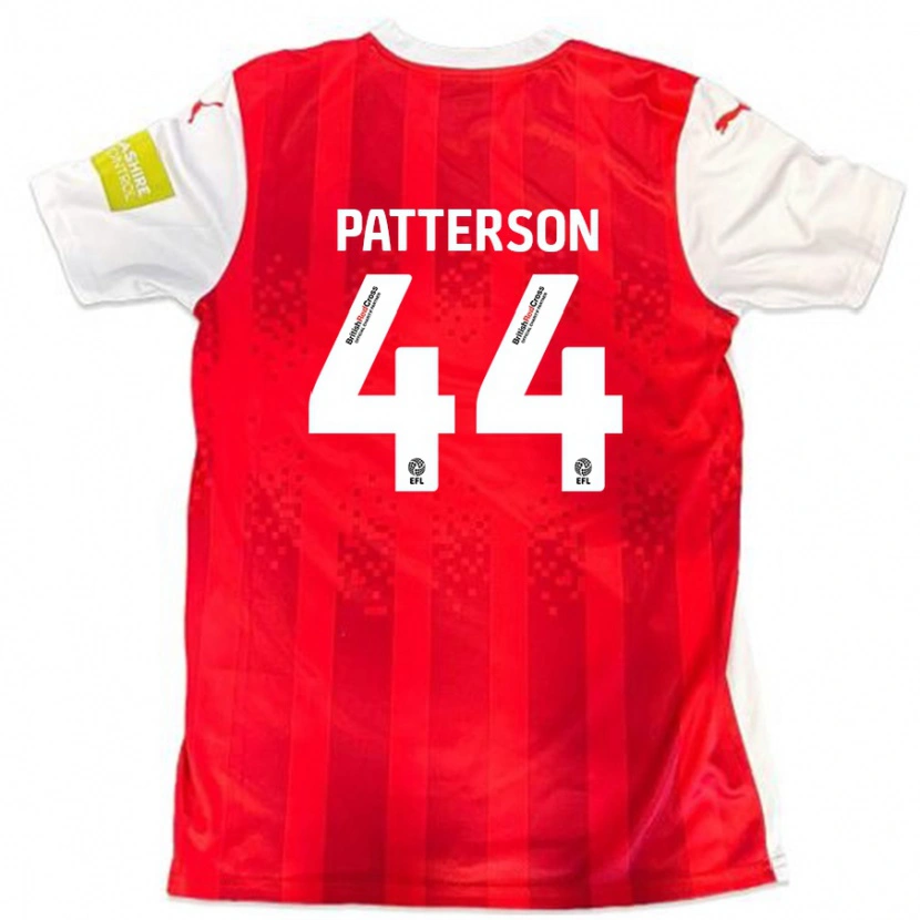 Danxen Kinder Phoenix Patterson #44 Rot Weiß Heimtrikot Trikot 2024/25 T-Shirt