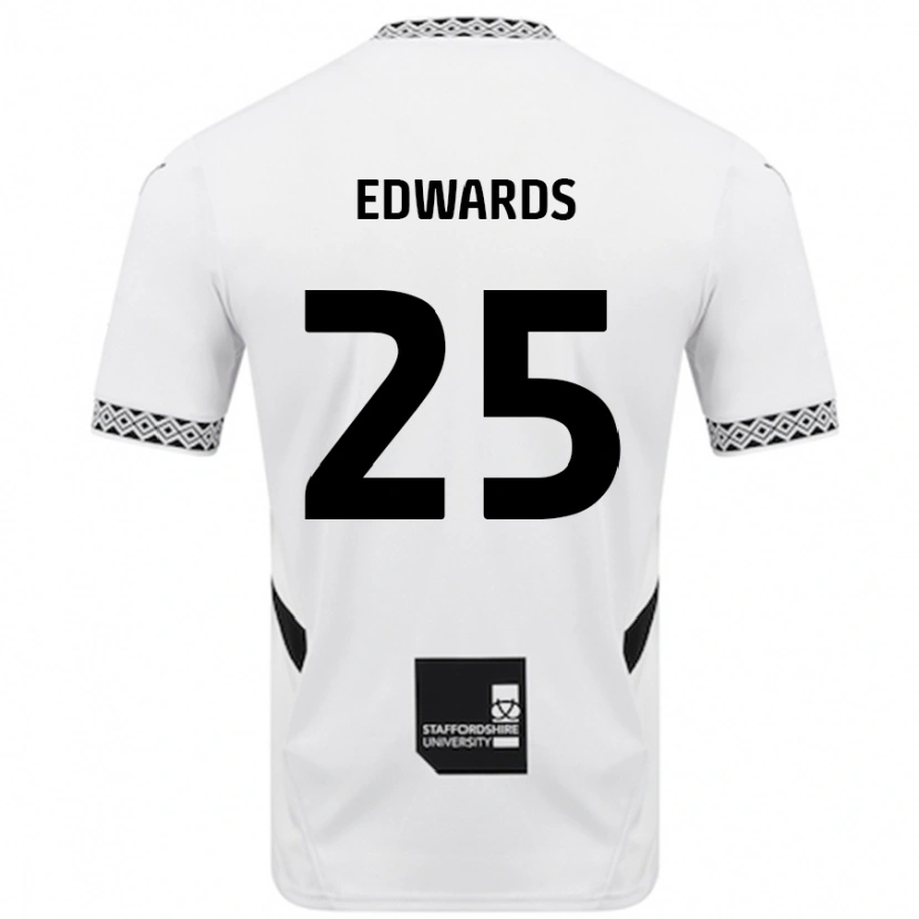 Danxen Kinder Diamond Edwards #25 Weiß Heimtrikot Trikot 2024/25 T-Shirt