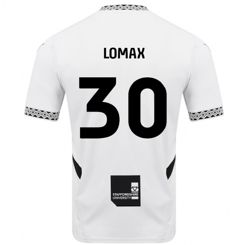 Danxen Kinder Ben Lomax #30 Weiß Heimtrikot Trikot 2024/25 T-Shirt