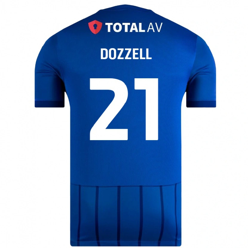 Danxen Kinder Andre Dozzell #21 Blau Heimtrikot Trikot 2024/25 T-Shirt