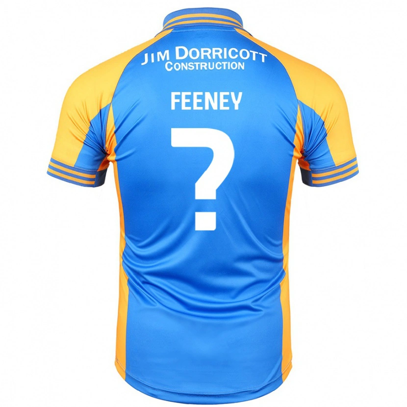 Danxen Kinder Josh Feeney #0 Blau Bernstein Heimtrikot Trikot 2024/25 T-Shirt