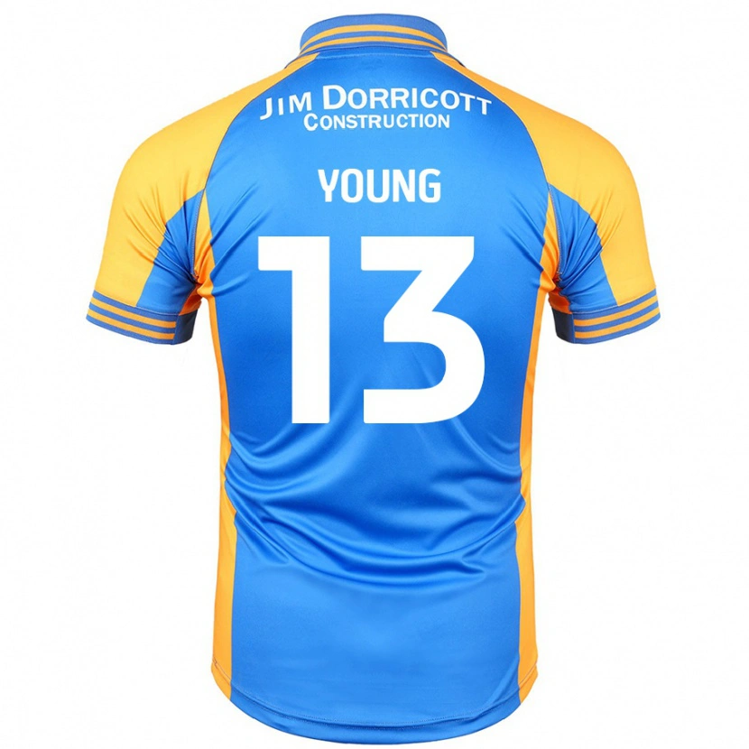 Danxen Kinder Joe Young #13 Blau Bernstein Heimtrikot Trikot 2024/25 T-Shirt