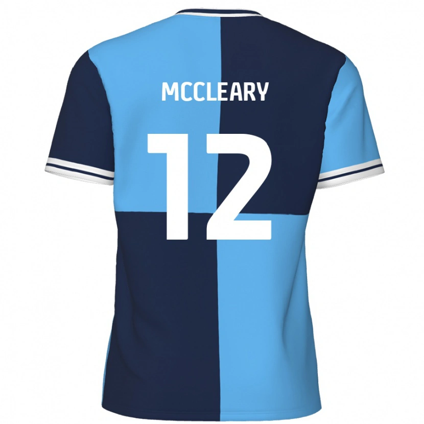 Danxen Kinder Garath Mccleary #12 Himmelblau Dunkelblau Heimtrikot Trikot 2024/25 T-Shirt