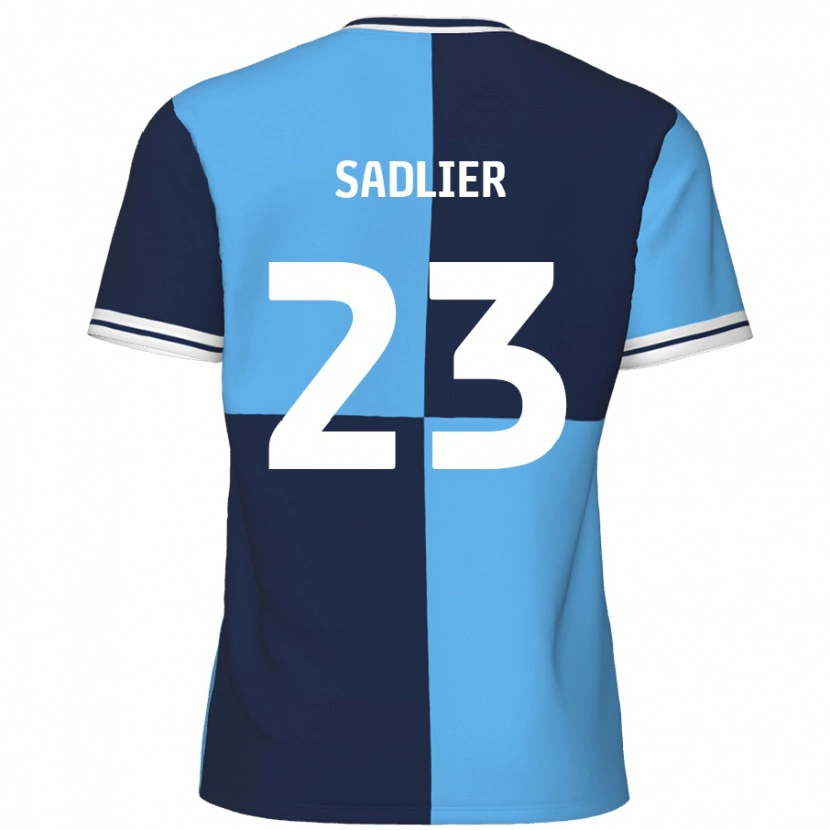 Danxen Kinder Kieran Sadlier #23 Himmelblau Dunkelblau Heimtrikot Trikot 2024/25 T-Shirt