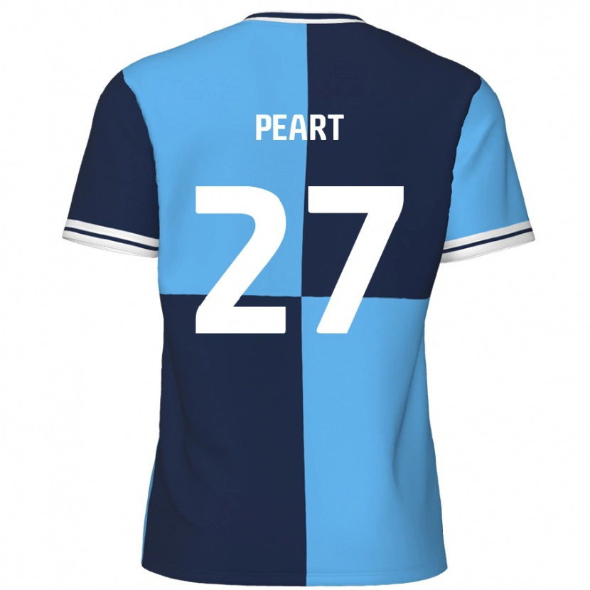 Danxen Kinder Brody Peart #27 Himmelblau Dunkelblau Heimtrikot Trikot 2024/25 T-Shirt