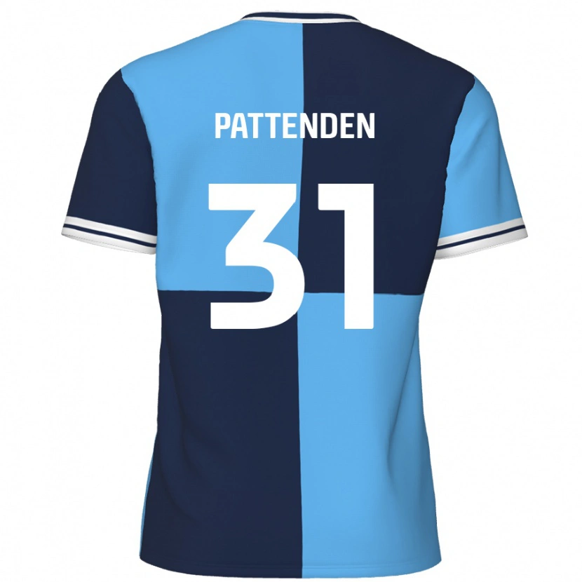 Danxen Kinder Jasper Pattenden #31 Himmelblau Dunkelblau Heimtrikot Trikot 2024/25 T-Shirt