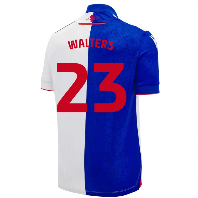 Danxen Kinder Georgia Walters #23 Himmelblau Weiß Heimtrikot Trikot 2024/25 T-Shirt