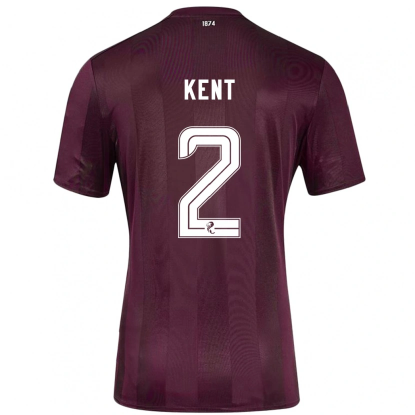 Danxen Kinder Frankie Kent #2 Burgundrot Heimtrikot Trikot 2024/25 T-Shirt