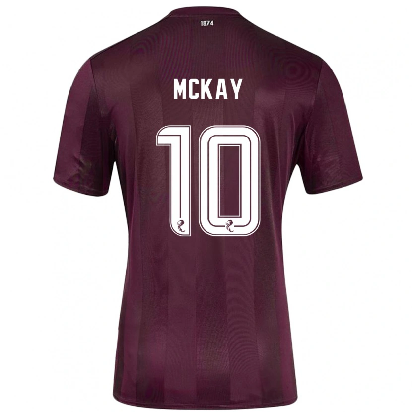 Danxen Kinder Barrie Mckay #10 Burgundrot Heimtrikot Trikot 2024/25 T-Shirt