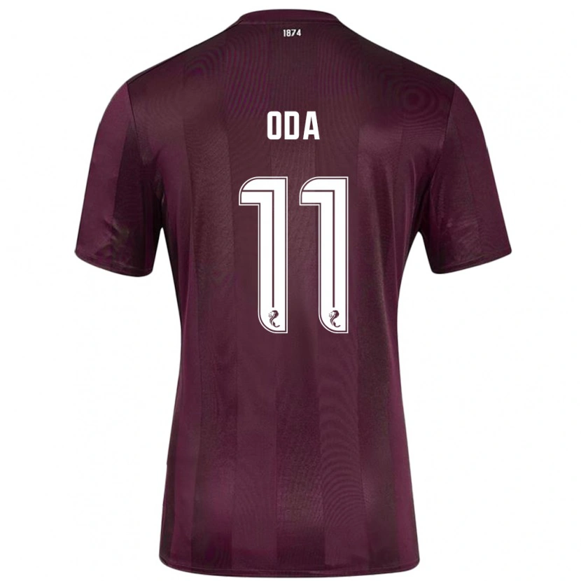 Danxen Kinder Yutaro Oda #11 Burgundrot Heimtrikot Trikot 2024/25 T-Shirt