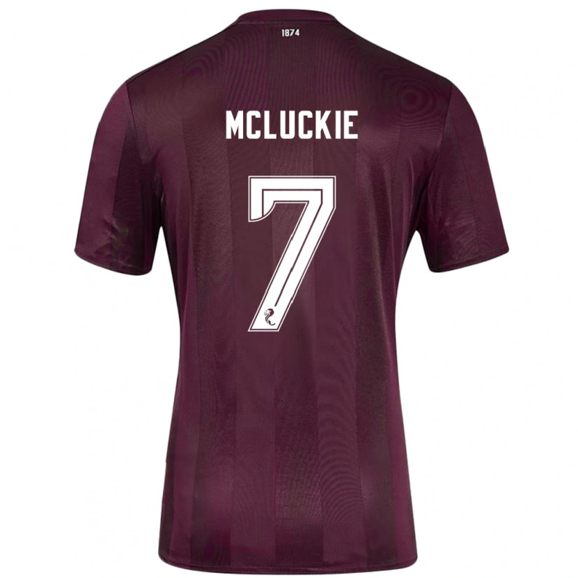 Danxen Kinder Bobby Mcluckie #7 Burgundrot Heimtrikot Trikot 2024/25 T-Shirt