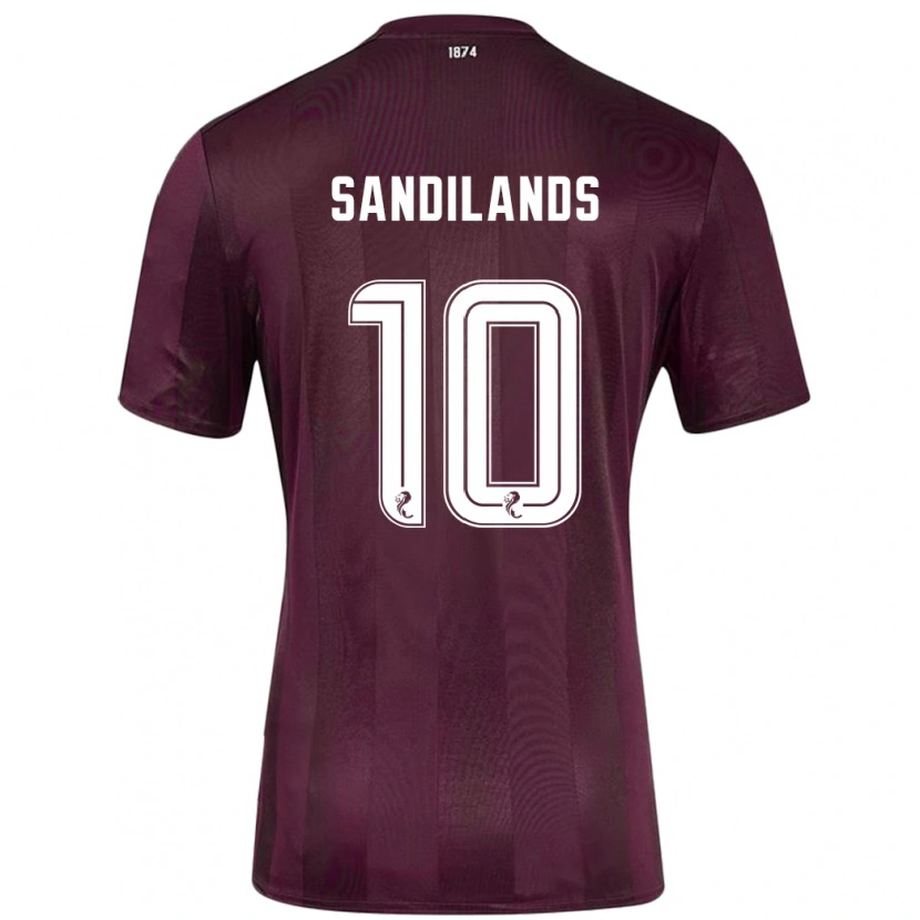 Danxen Kinder Callum Sandilands #10 Burgundrot Heimtrikot Trikot 2024/25 T-Shirt