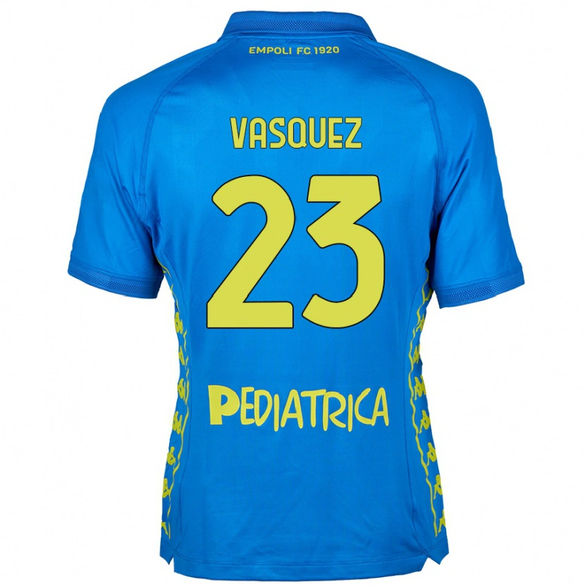 Danxen Kinder Devis Vásquez #23 Blau Heimtrikot Trikot 2024/25 T-Shirt