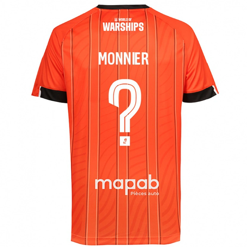 Danxen Kinder Isaac Monnier #0 Orange Heimtrikot Trikot 2024/25 T-Shirt