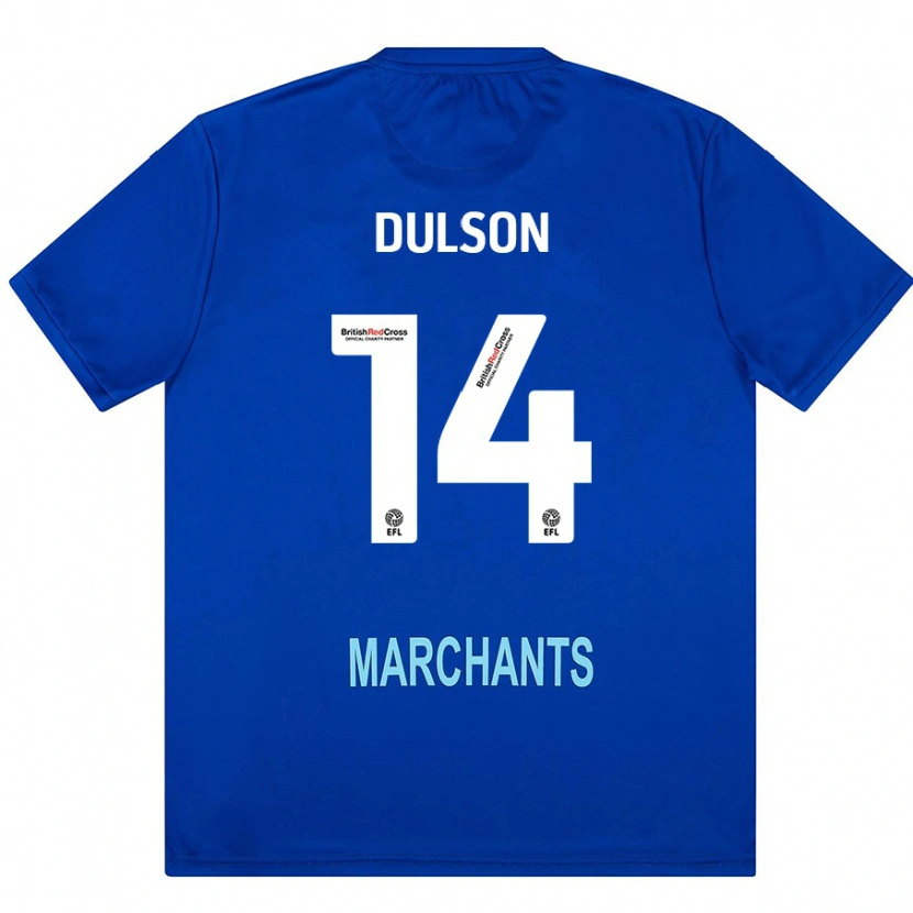 Danxen Kinder Liam Dulson #14 Grün Auswärtstrikot Trikot 2024/25 T-Shirt