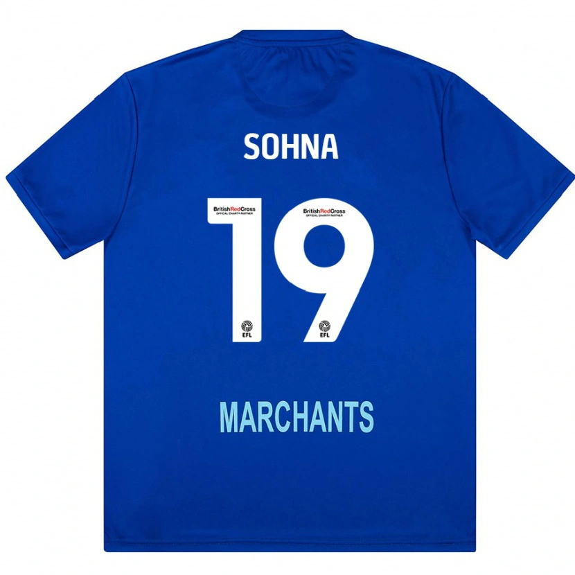 Danxen Kinder Harrison Sohna #19 Grün Auswärtstrikot Trikot 2024/25 T-Shirt