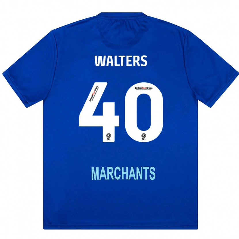 Danxen Kinder Cameron Walters #40 Grün Auswärtstrikot Trikot 2024/25 T-Shirt