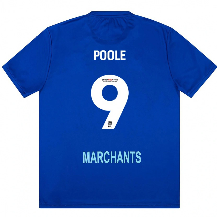 Danxen Kinder Phoebie Poole #9 Grün Auswärtstrikot Trikot 2024/25 T-Shirt