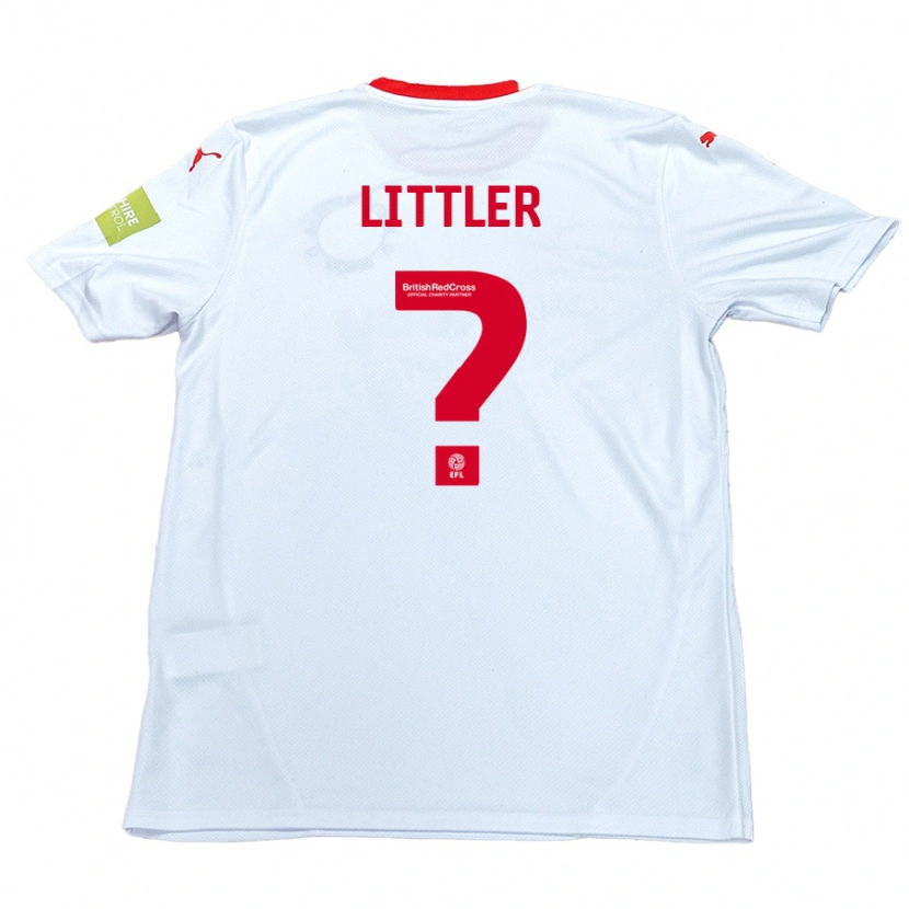 Danxen Kinder Zack Littler #0 Weiß Auswärtstrikot Trikot 2024/25 T-Shirt