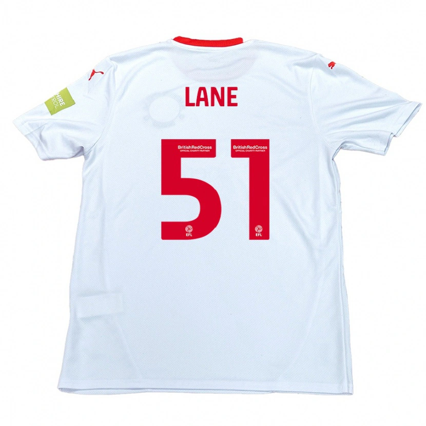 Danxen Kinder Mikey Lane #51 Weiß Auswärtstrikot Trikot 2024/25 T-Shirt