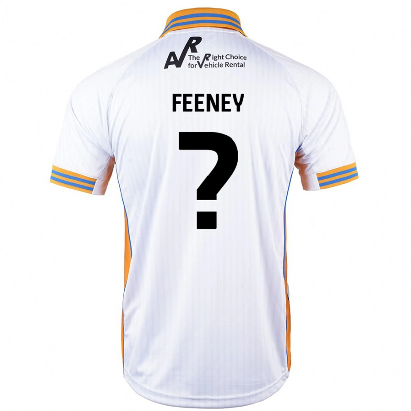 Danxen Kinder Josh Feeney #0 Weiß Auswärtstrikot Trikot 2024/25 T-Shirt