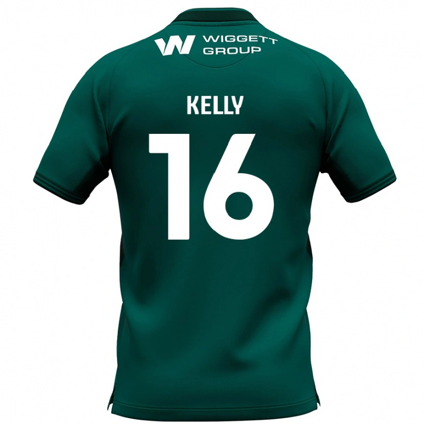 Danxen Kinder Daniel Kelly #16 Grün Auswärtstrikot Trikot 2024/25 T-Shirt