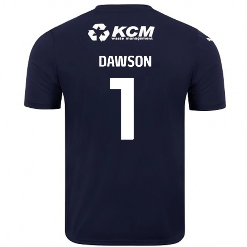 Danxen Kinder Cameron Dawson #1 Marineblau Auswärtstrikot Trikot 2024/25 T-Shirt