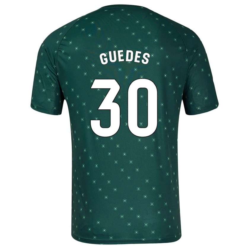 Danxen Kinder Gui Guedes #30 Dunkelgrün Auswärtstrikot Trikot 2024/25 T-Shirt