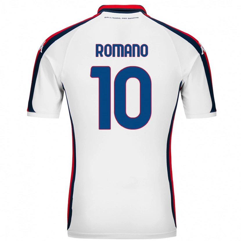 Danxen Kinder Marco Romano #10 Weiß Auswärtstrikot Trikot 2024/25 T-Shirt