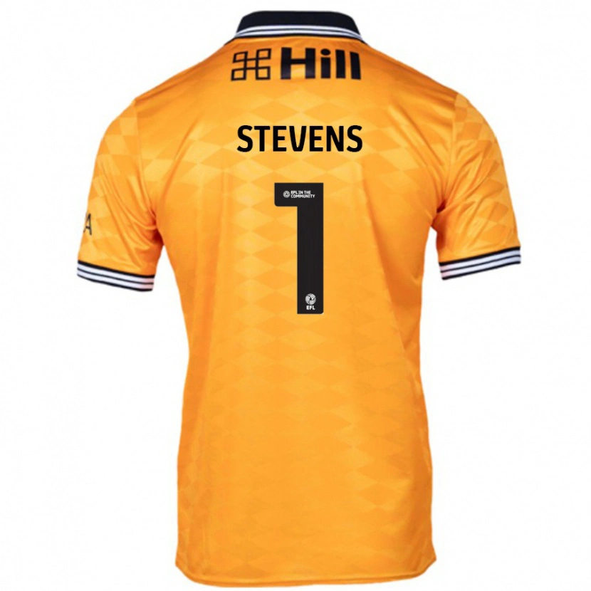 Danxen Herren Jack Stevens #1 Orange Heimtrikot Trikot 2024/25 T-Shirt