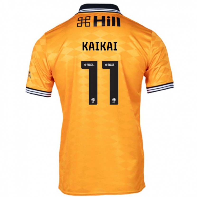 Danxen Herren Sullay Kaikai #11 Orange Heimtrikot Trikot 2024/25 T-Shirt