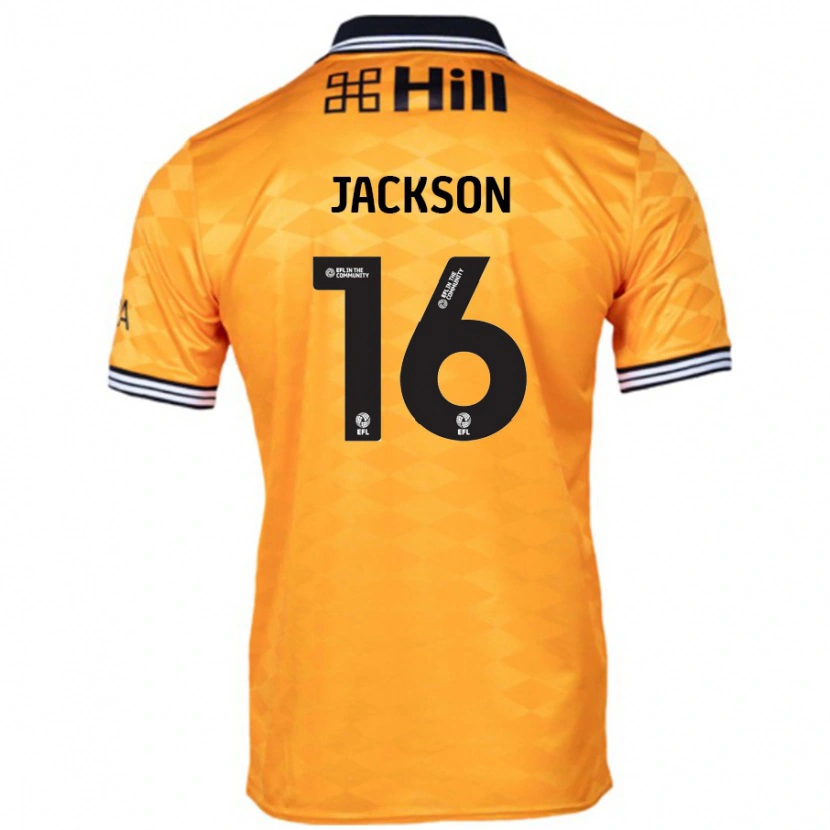 Danxen Herren Abbie Jackson #16 Orange Heimtrikot Trikot 2024/25 T-Shirt