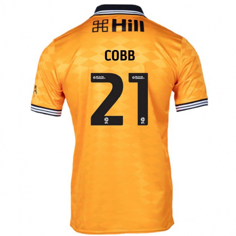 Danxen Herren Serena Cobb #21 Orange Heimtrikot Trikot 2024/25 T-Shirt