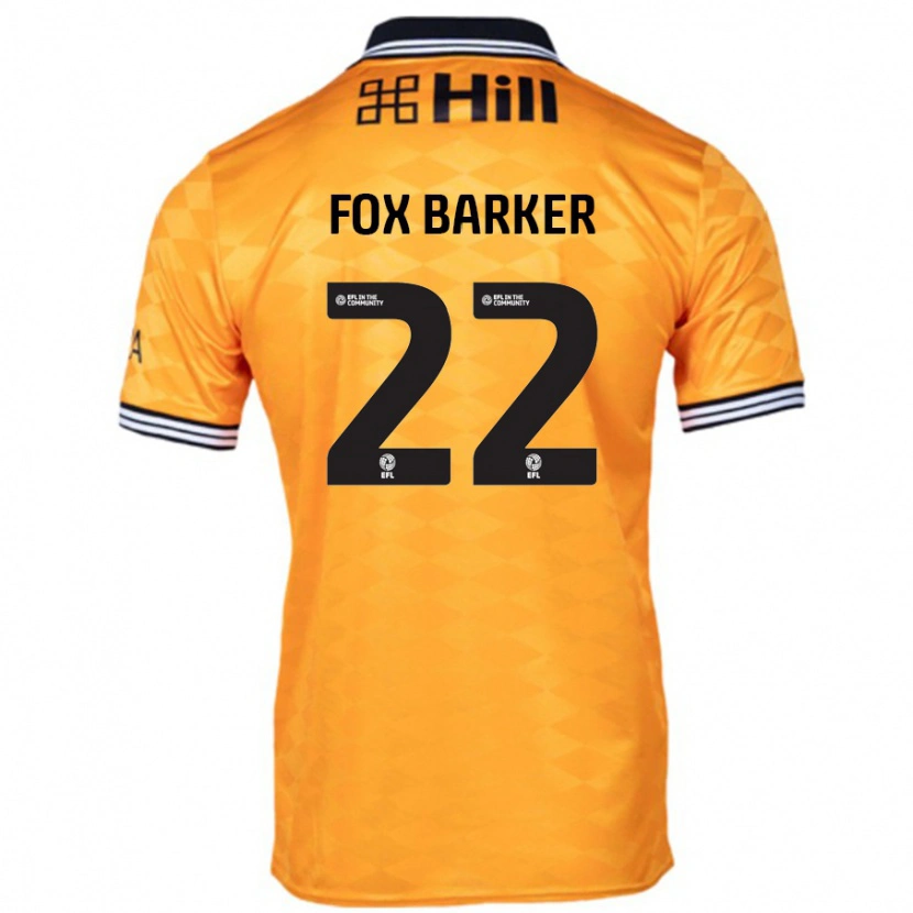 Danxen Herren Mistie Fox-Barker #22 Orange Heimtrikot Trikot 2024/25 T-Shirt