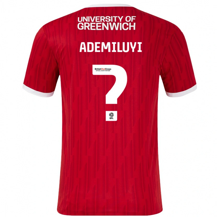 Danxen Herren Princess Ademiluyi #0 Rot Weiß Heimtrikot Trikot 2024/25 T-Shirt