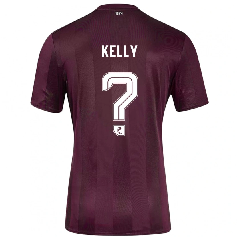 Danxen Herren Ryan Kelly #0 Burgundrot Heimtrikot Trikot 2024/25 T-Shirt