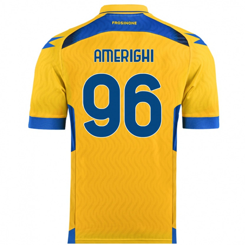 Danxen Herren Igor Amerighi #96 Gelb Heimtrikot Trikot 2024/25 T-Shirt