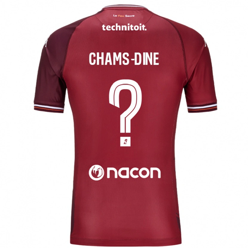 Danxen Herren Adam Chams-Dine #0 Rot Granata Heimtrikot Trikot 2024/25 T-Shirt